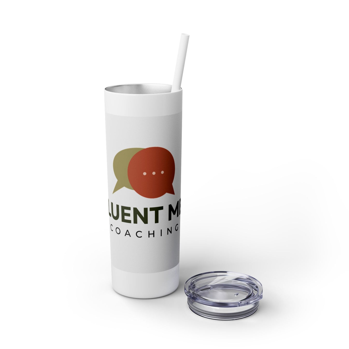 Skinny Tumbler with Straw, 20oz